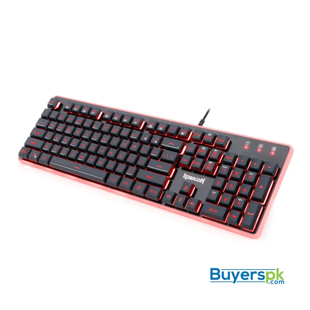 Redragon K509 DYAUS 7 Colors Backlit Gaming Keyboard - Keyboard Redragon K509 DYAUS 7 Colors Backlit Gaming Keyboard - Keyboard